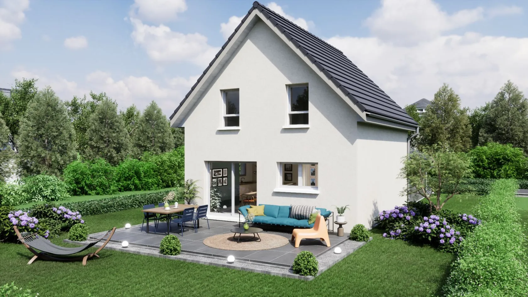 Maison neuve 93 m² à Cravanche (90300)