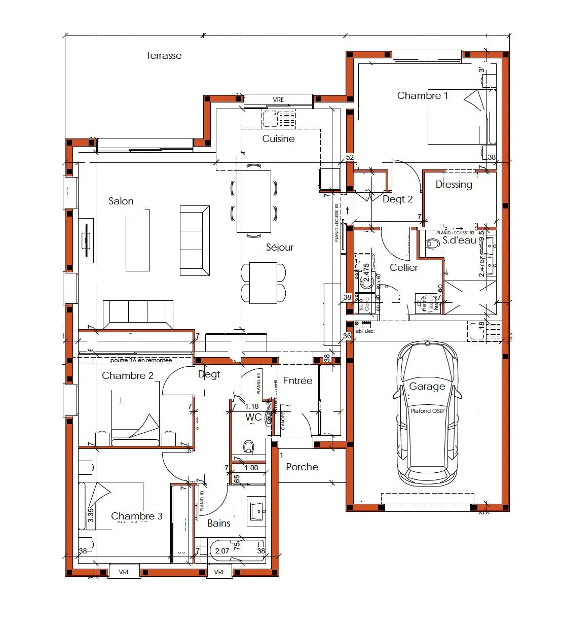 Maison neuve 115 m² à Commequiers (85220)