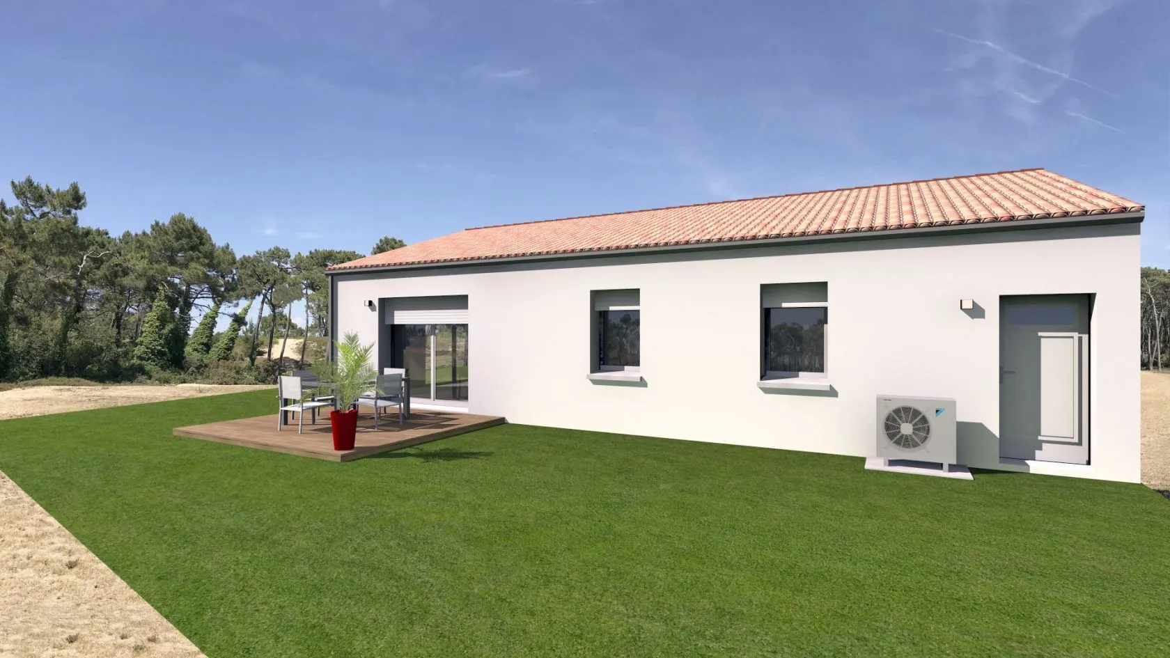 Maison neuve 80 m² à Notre-Dame-de-Monts (85690)