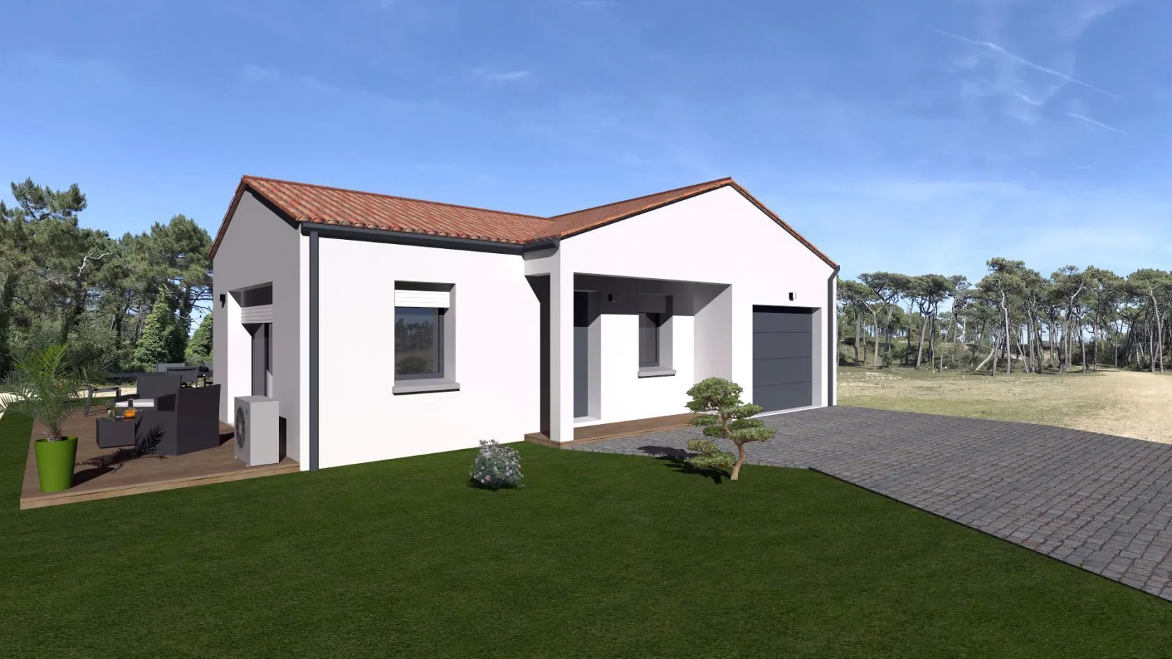 Maison neuve à Maché