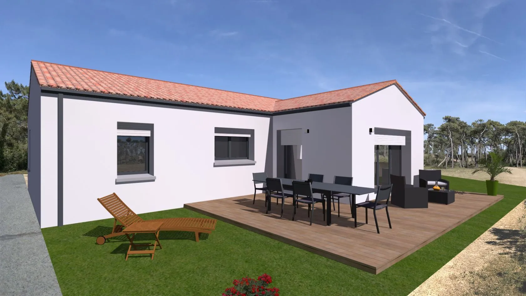 Maison neuve 76 m² à Commequiers (85220)