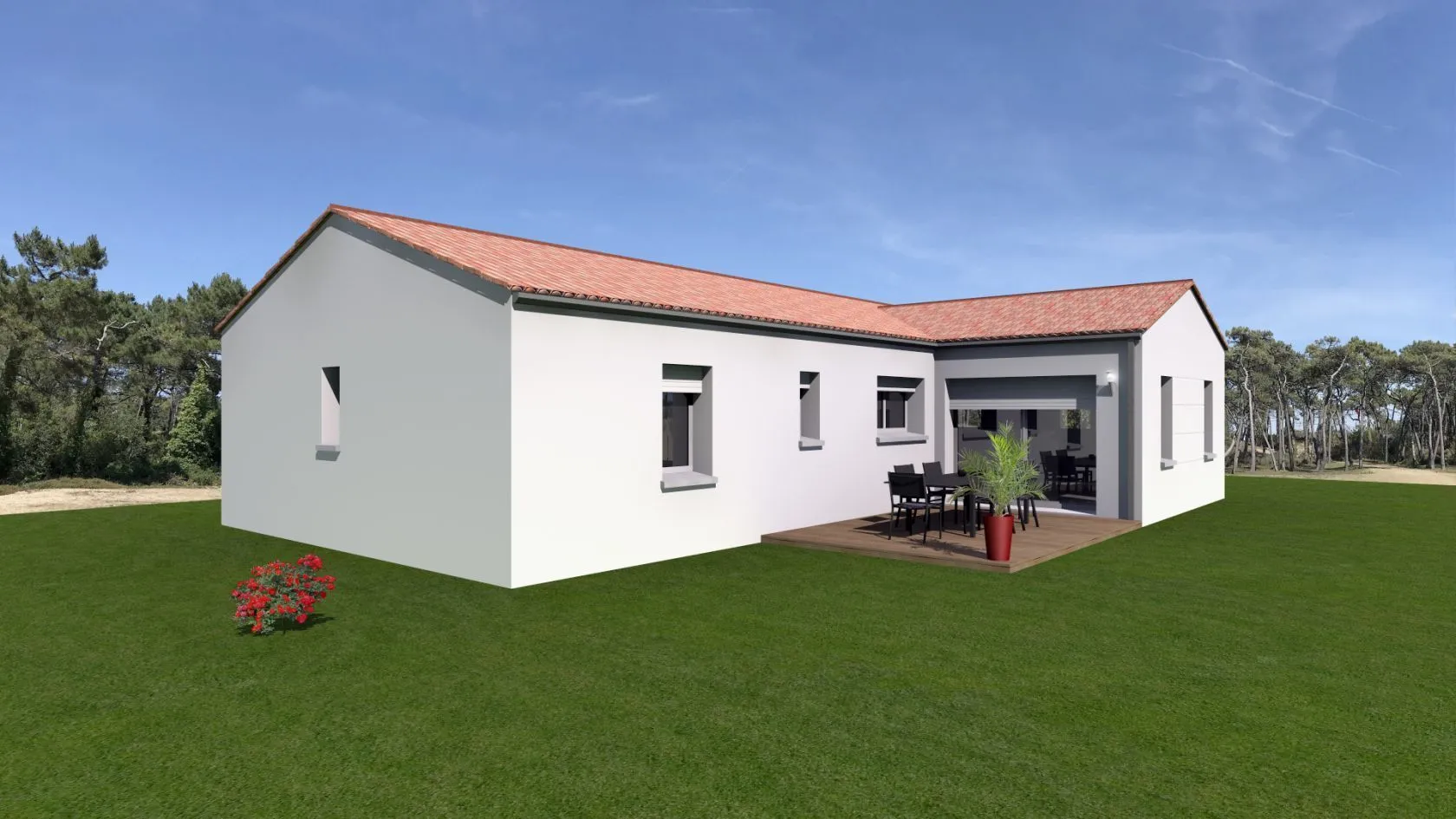 Maison neuve 105 m² à Saint-Jean-de-Monts (85160)