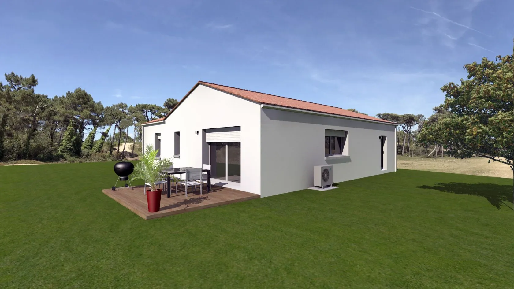Maison neuve 69 m² à Saint-Hilaire-de-Riez (85270)