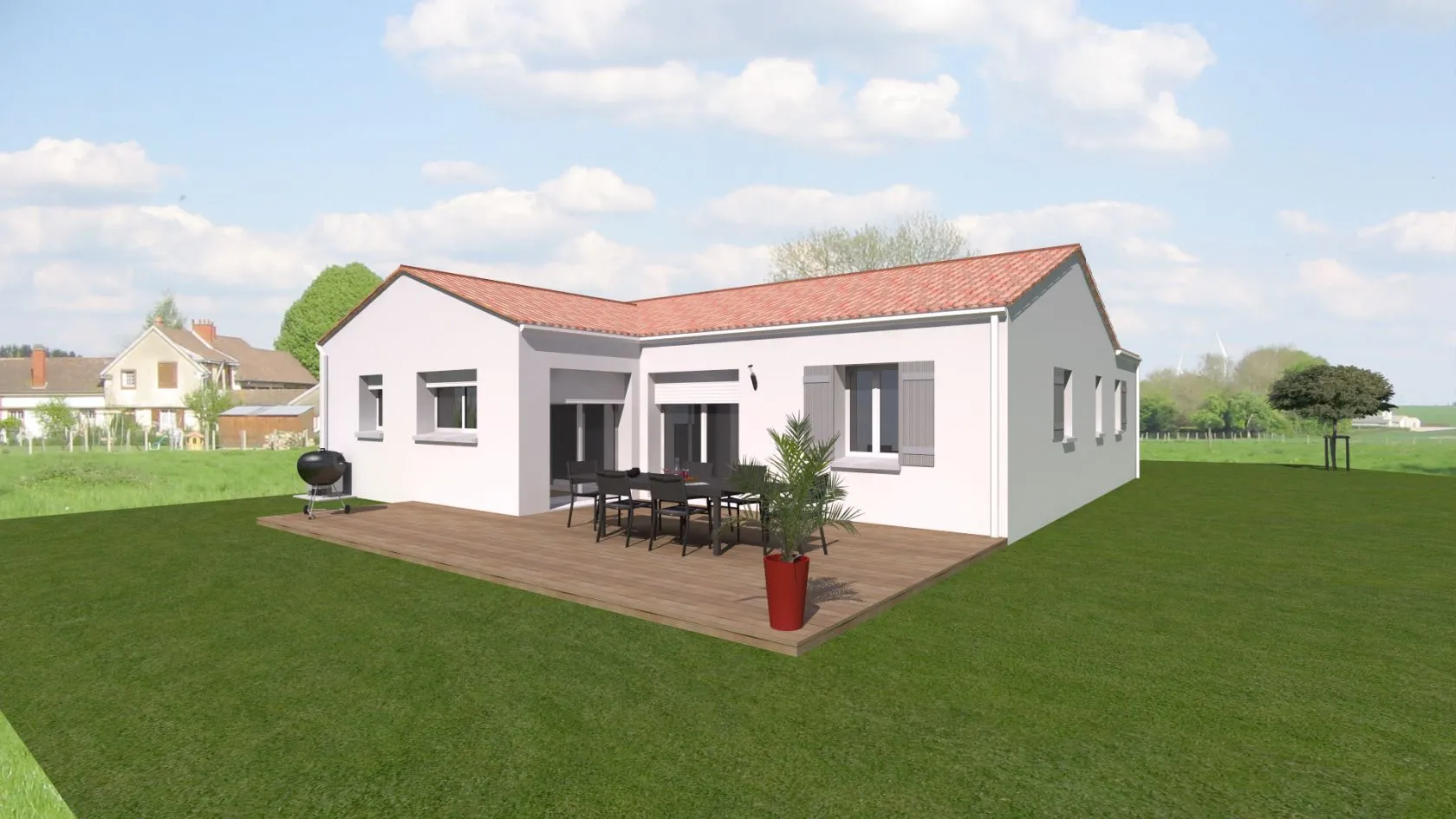 Maison neuve 98 m² à Apremont (85220)