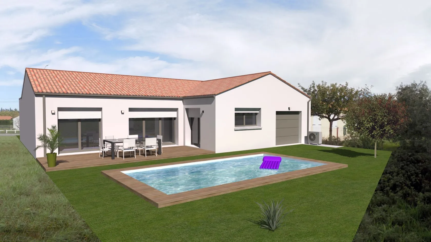 Maison neuve 114 m² à Givrand (85800)