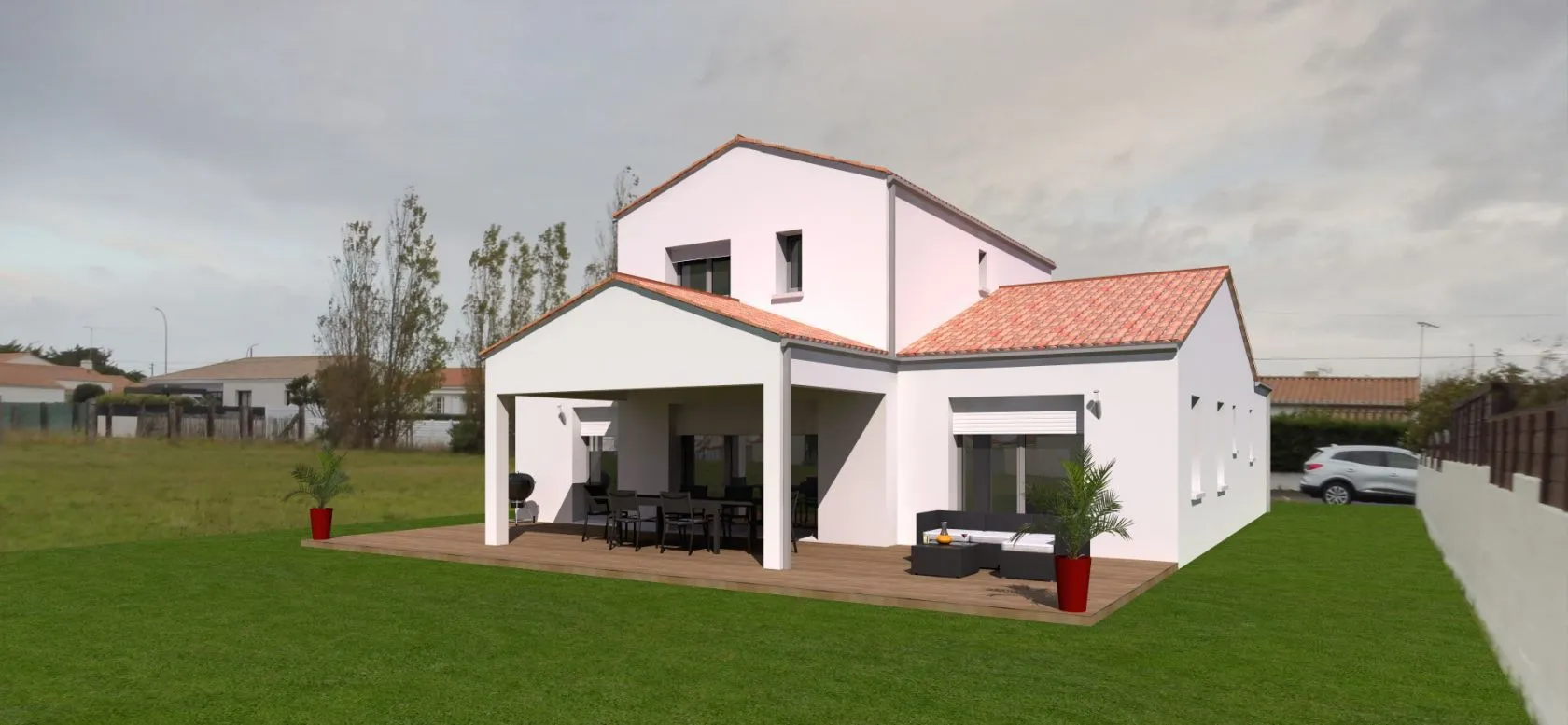 Maison neuve 120 m² au Poiré-sur-Vie (85170)