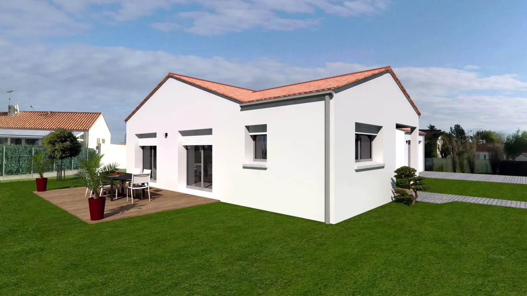 Maison neuve 102 m² à Apremont (85220)