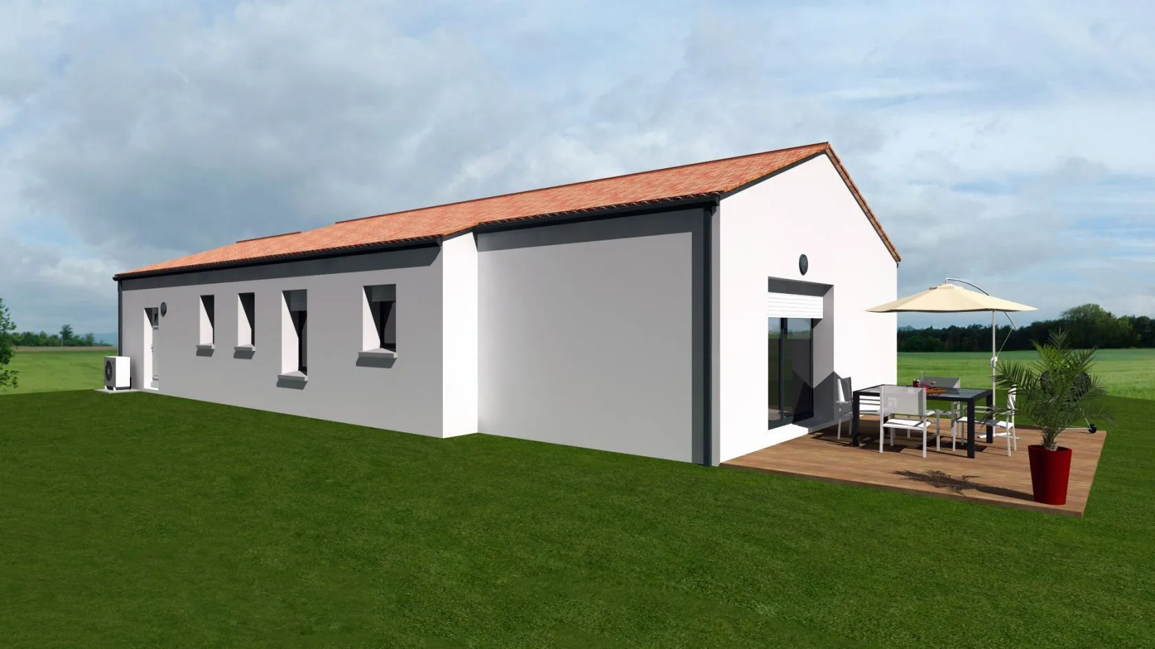 Maison neuve 93 m² à Saint-Hilaire-de-Riez (85270)