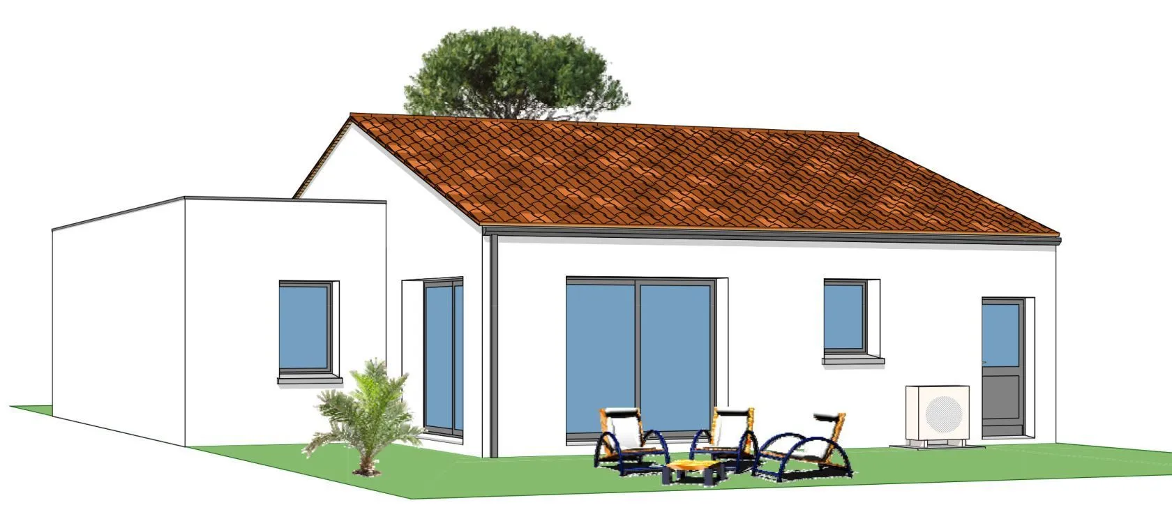 Maison neuve 84 m² au Poiré-sur-Vie (85170)