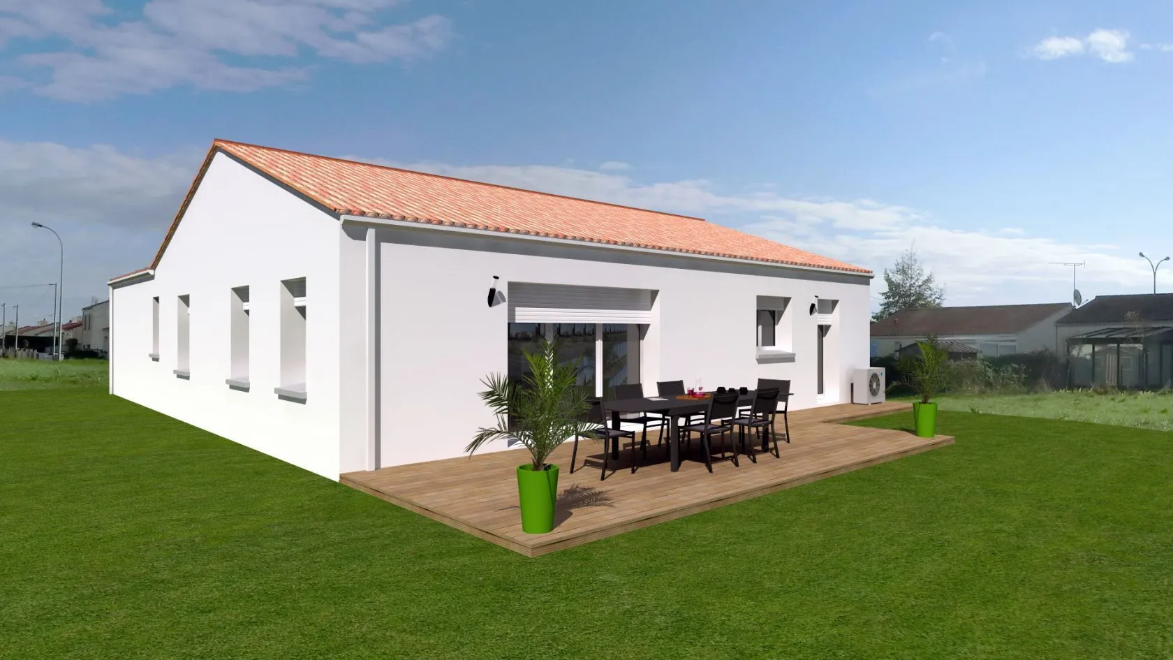 Maison neuve 113 m² à Saint-Jean-de-Monts (85160)