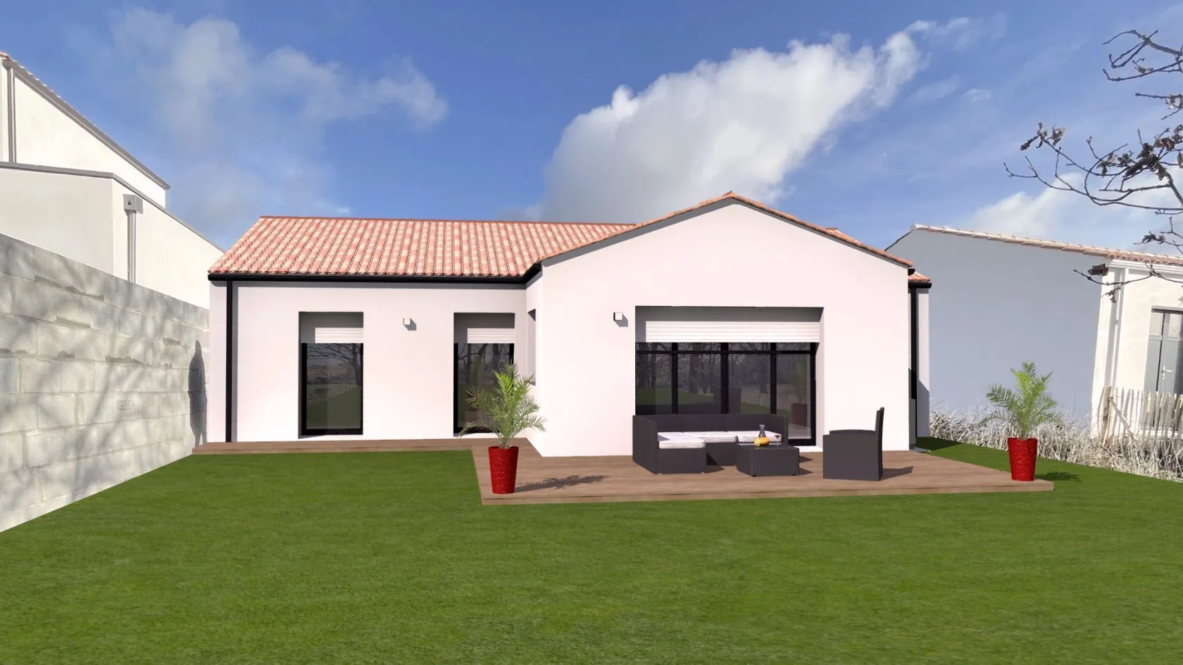 Maison neuve 98 m² au Poiré-sur-Vie (85170)