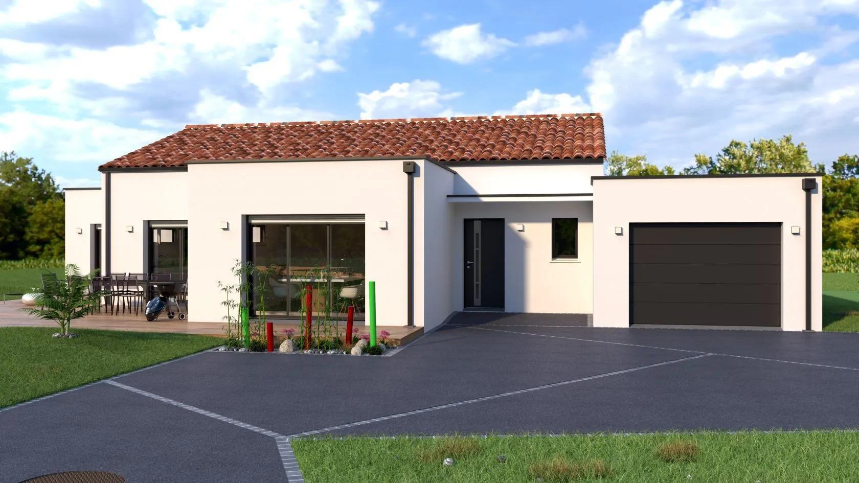 Maison neuve à Martinet