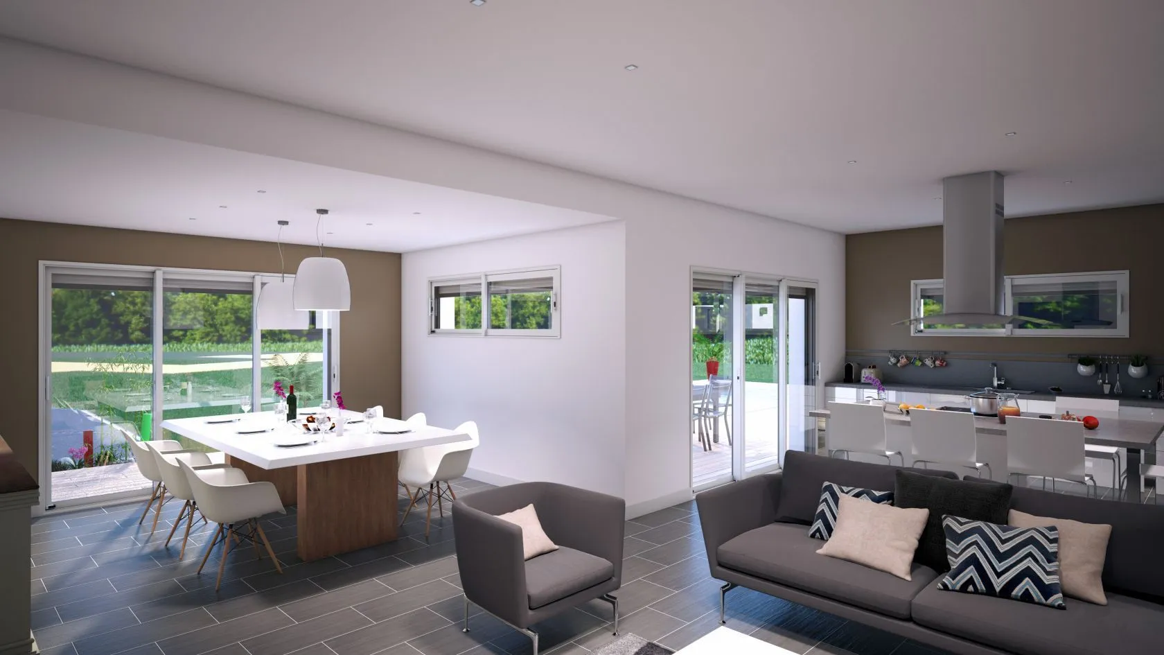 Maison neuve 132 m² à Apremont (85220)