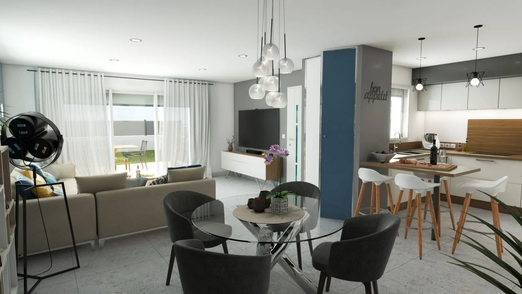Maison neuve 96 m² à L'Aiguillon-sur-Vie (85220)