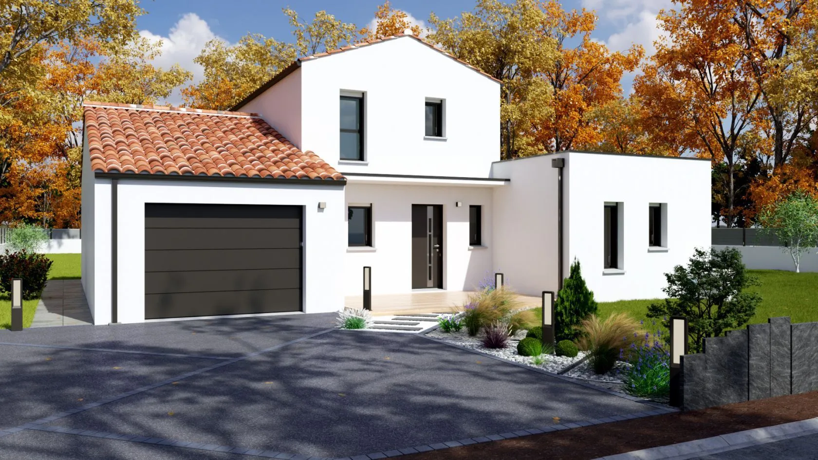 Maison neuve à Martinet