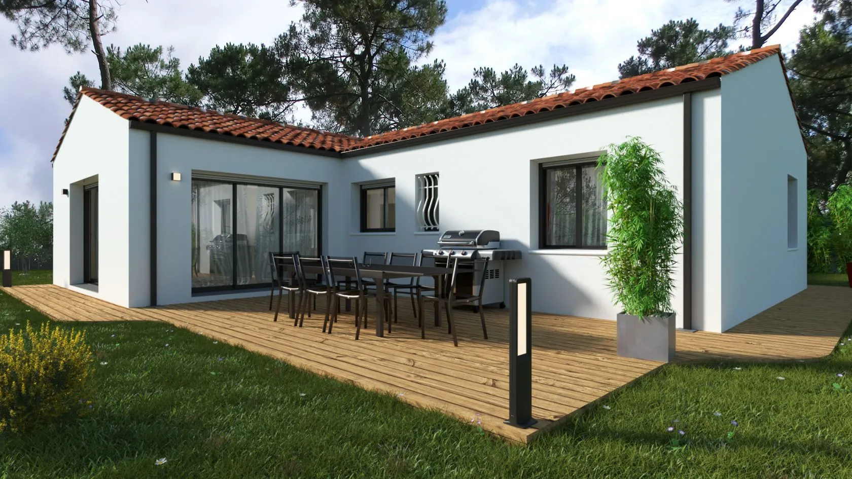 Maison neuve 97 m² à La Garnache (85710)