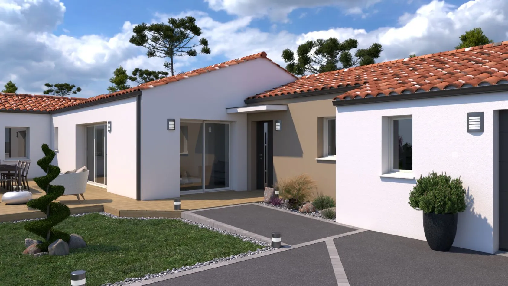Maison neuve 118 m² à Sallertaine (85300)