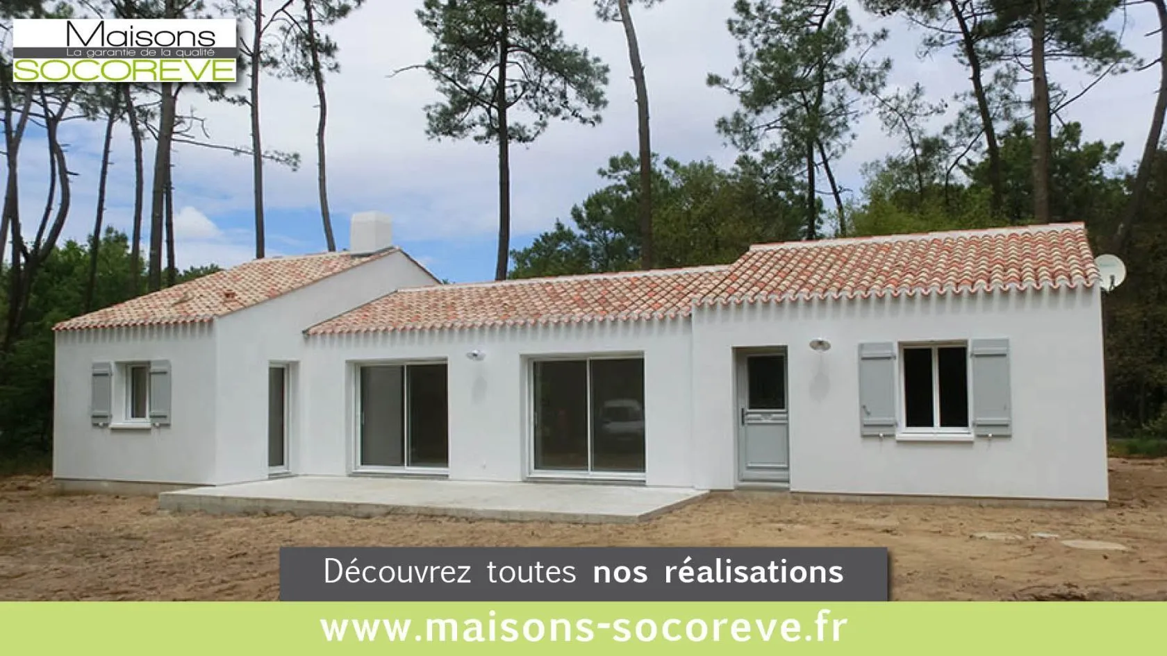 Maison neuve 113 m² à Saint-Jean-de-Monts (85160)