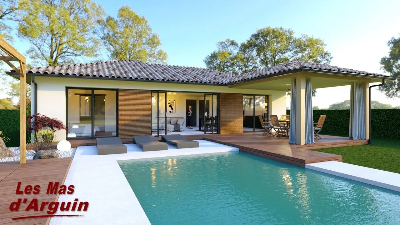 Maison neuve 95 m² à Léognan (33850)