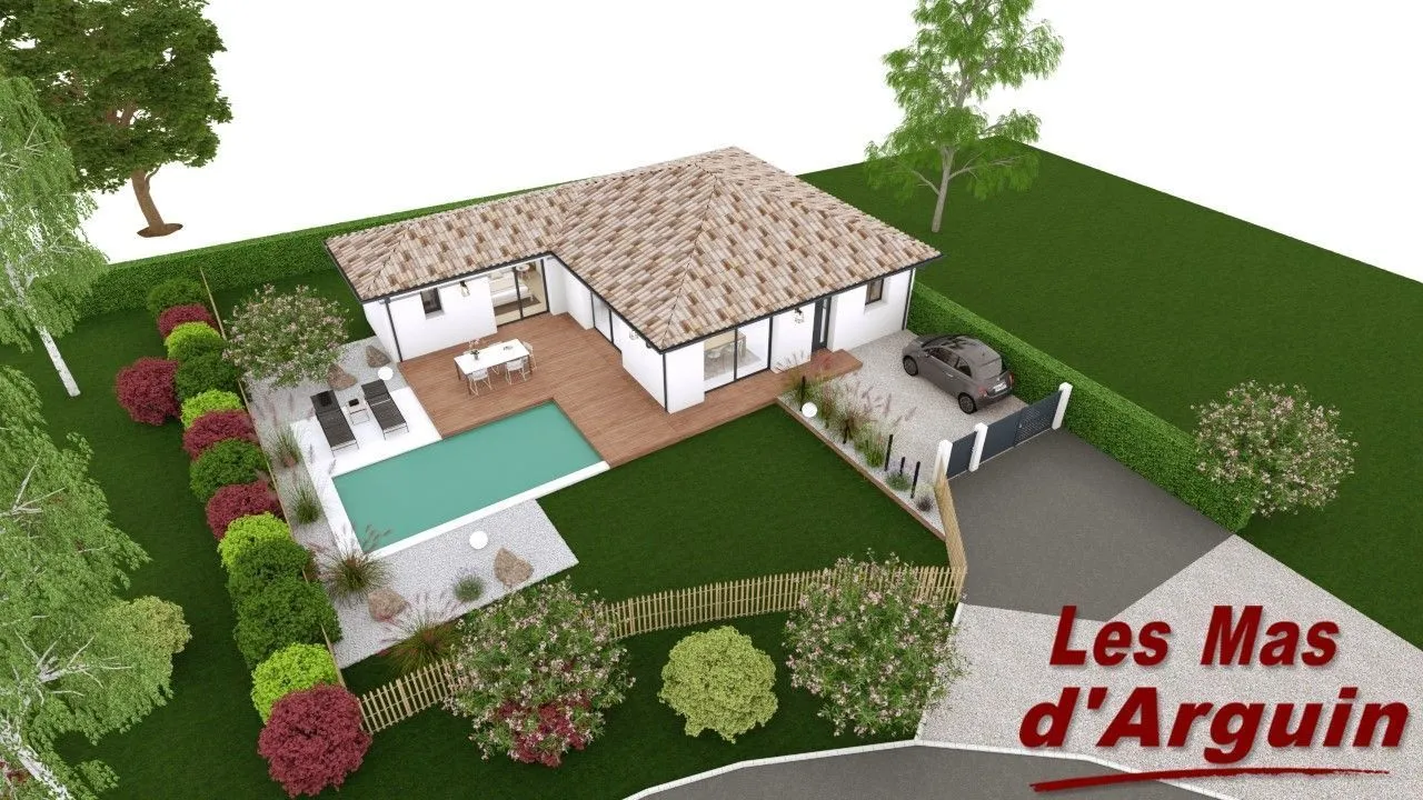 Maison neuve 100 m² à Andernos-les-Bains (33510)