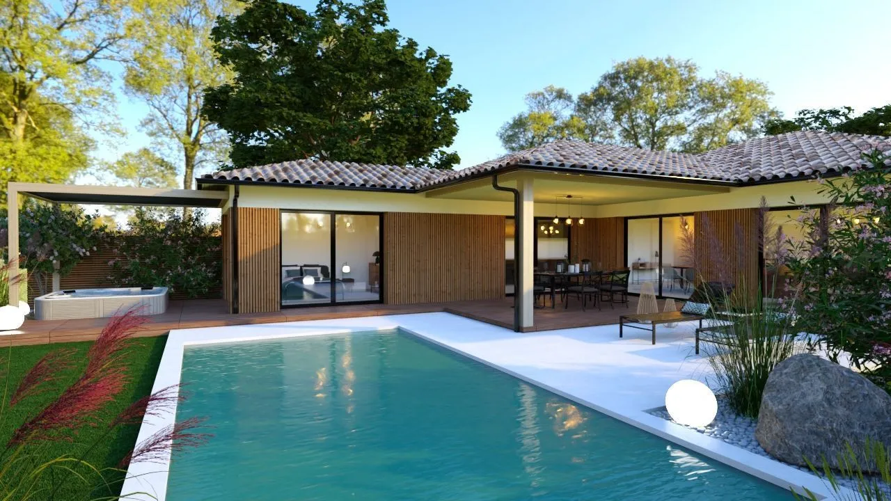 Maison neuve 110 m² à Léognan (33850)