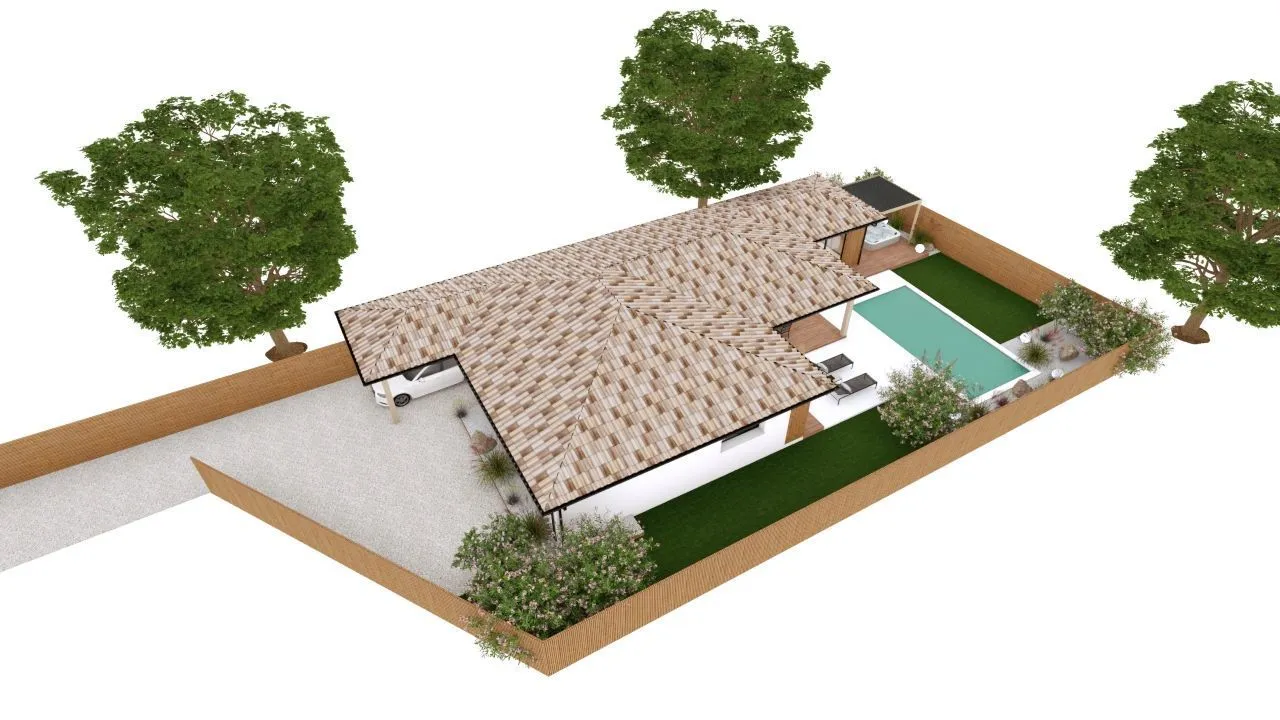 Maison neuve 110 m² à Léognan (33850)