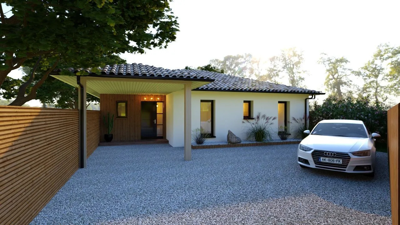 Maison neuve 130 m² au Teich (33470)