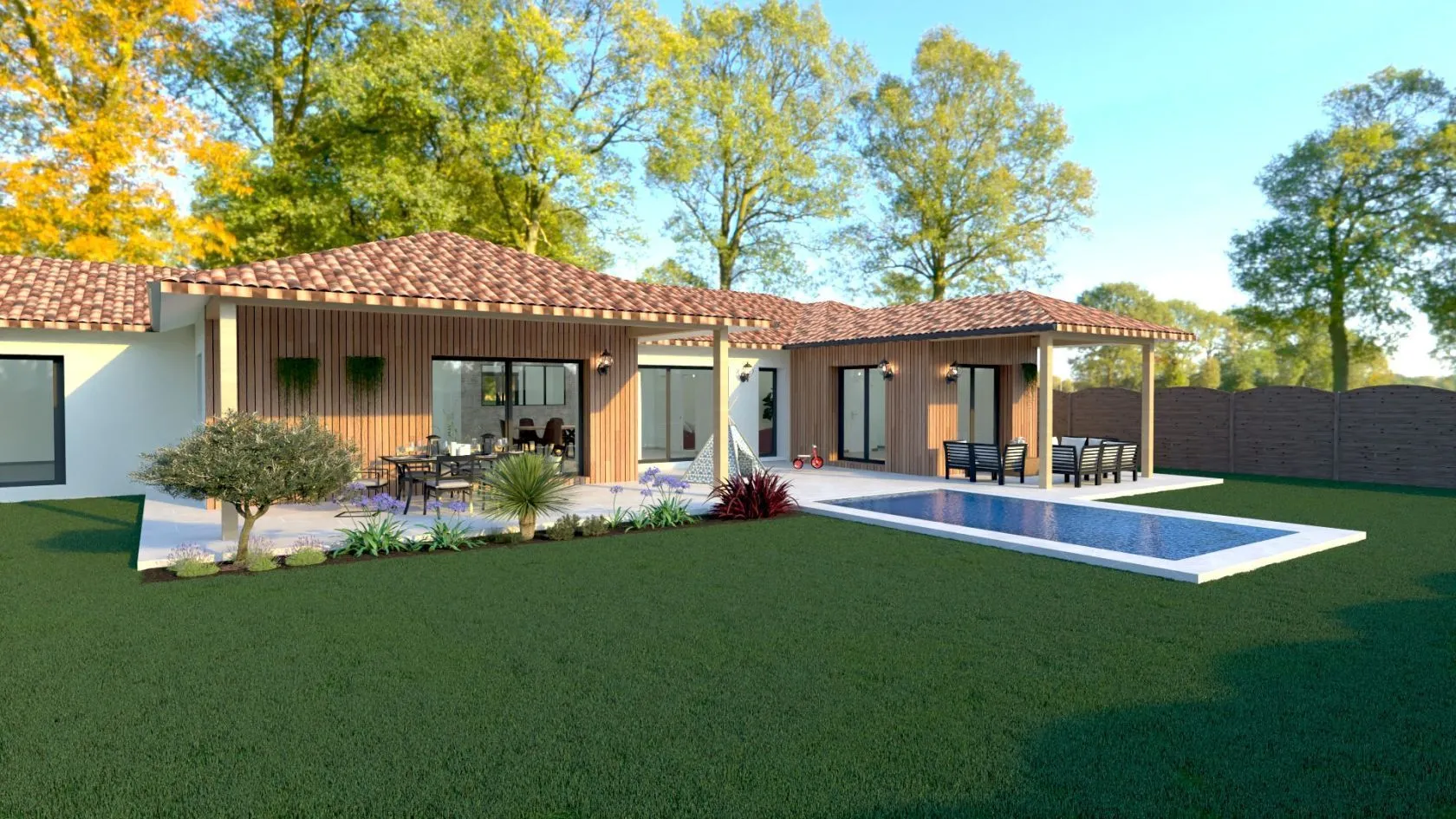 Maison neuve à Arès