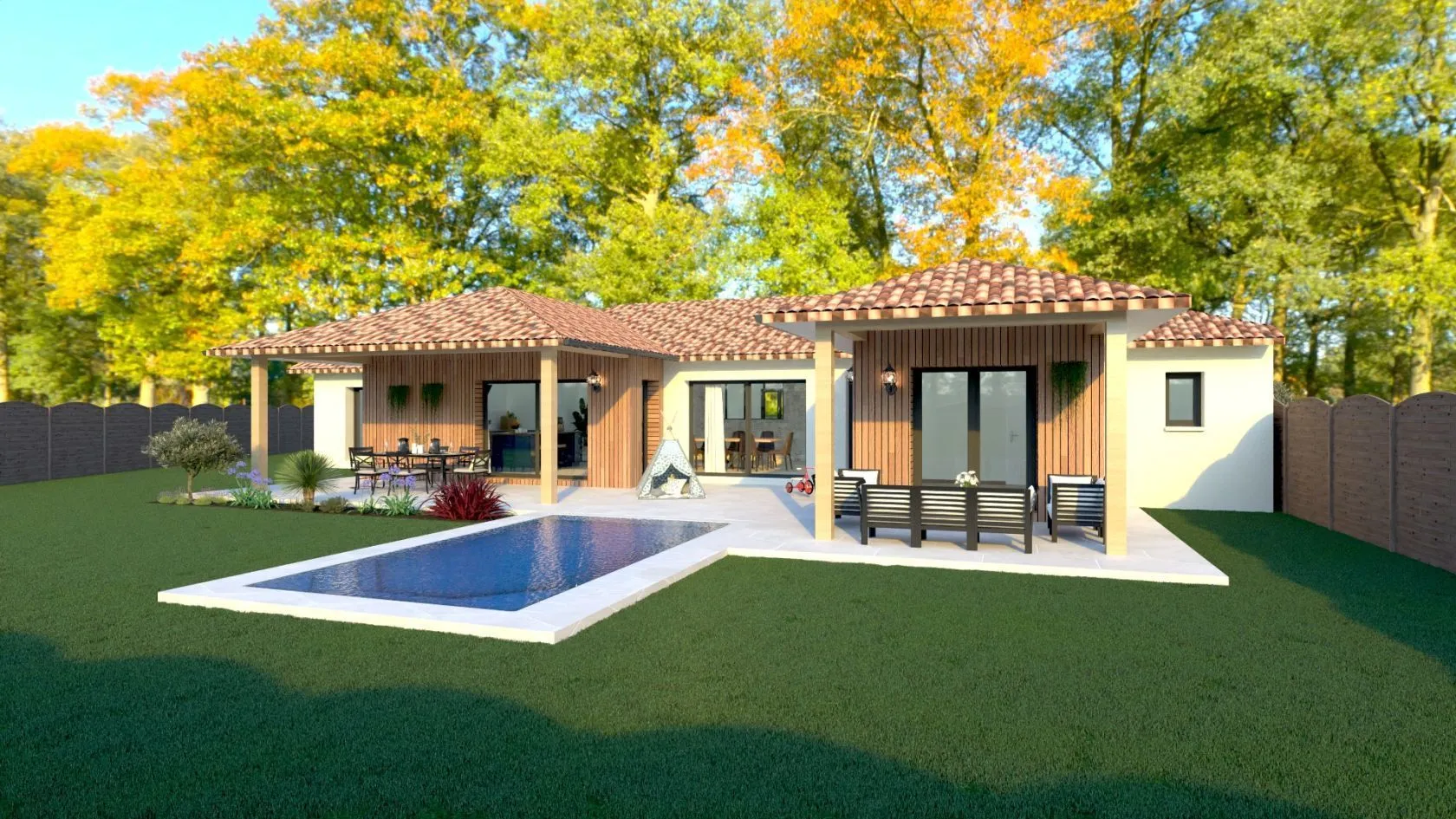 Maison neuve 95 m² à Arcachon (33120)