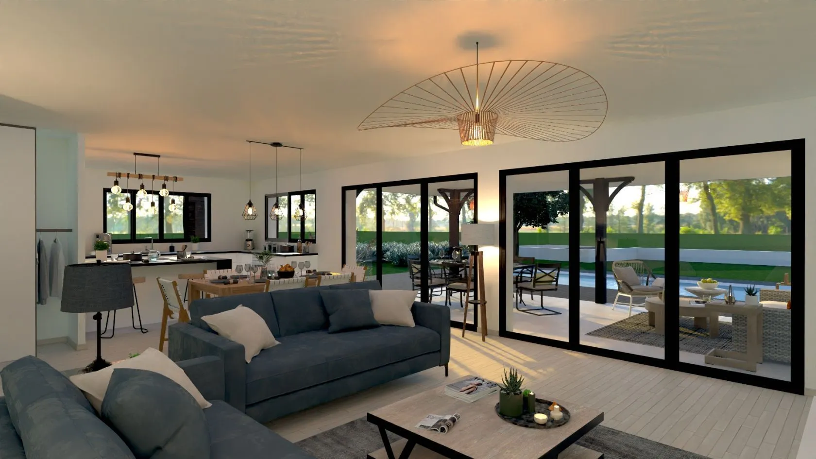 Maison neuve 130 m² à Biganos (33380)