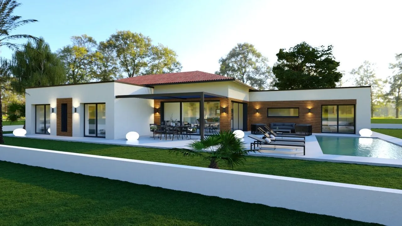 Maison neuve à Biscarrosse