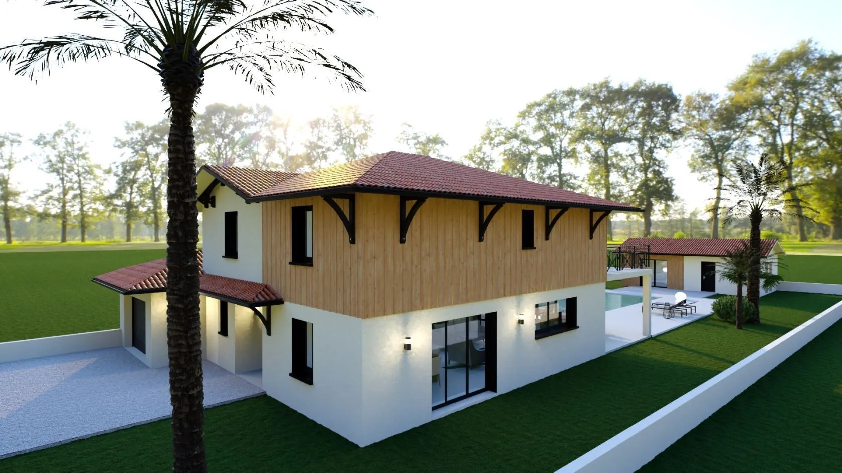 Maison neuve 170 m² à Arès (33740)