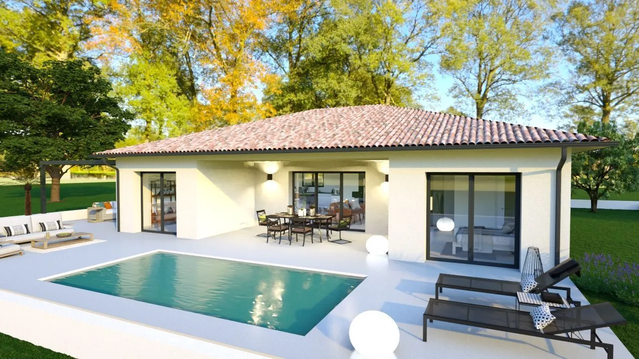 Maison neuve 110 m² à Gujan-Mestras (33470)