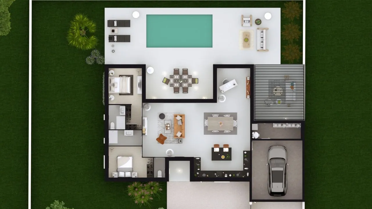Maison neuve 100 m² à Salles (33770)