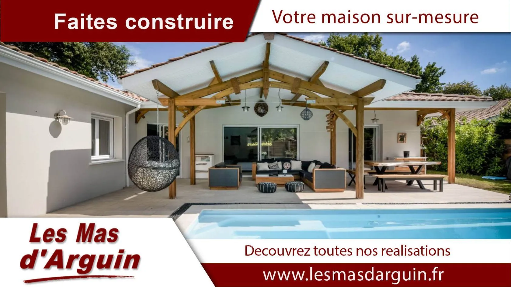 Maison neuve 130 m² à Léognan (33850)