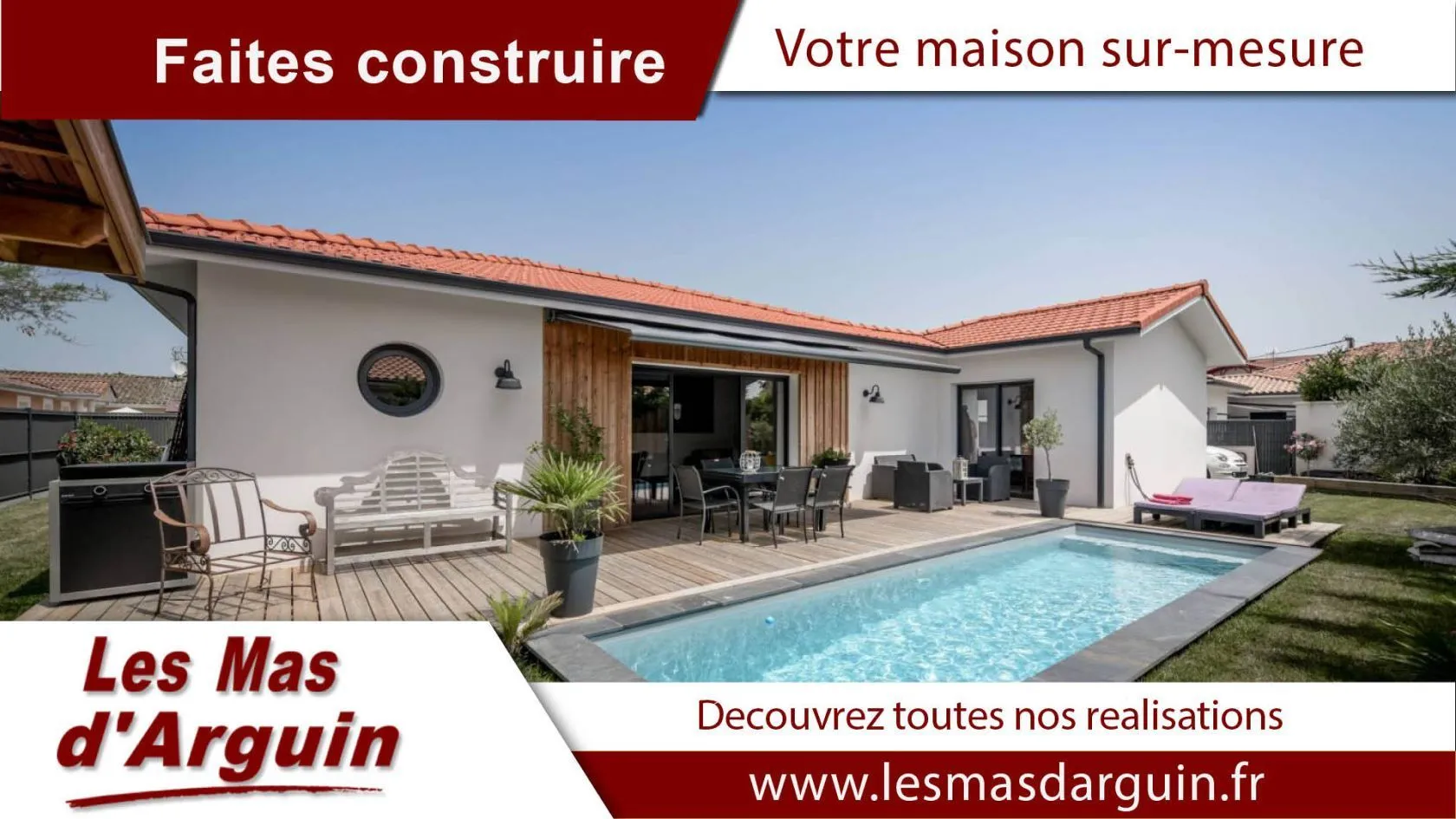 Maison neuve 130 m² à Léognan (33850)