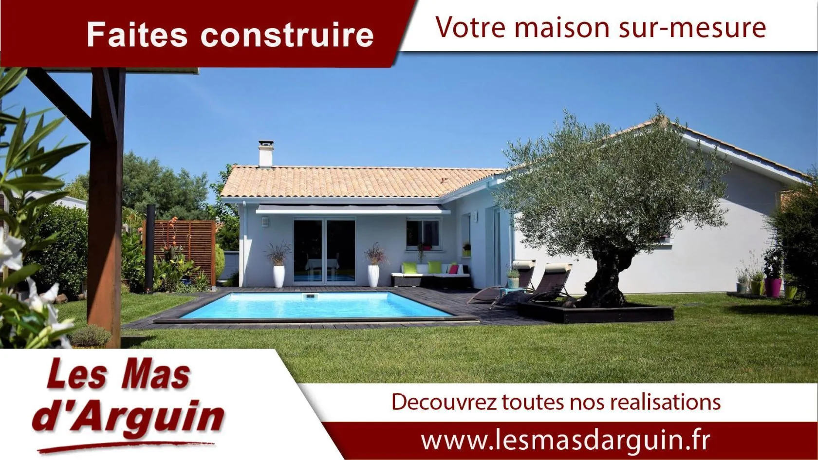 Maison neuve 130 m² à Léognan (33850)