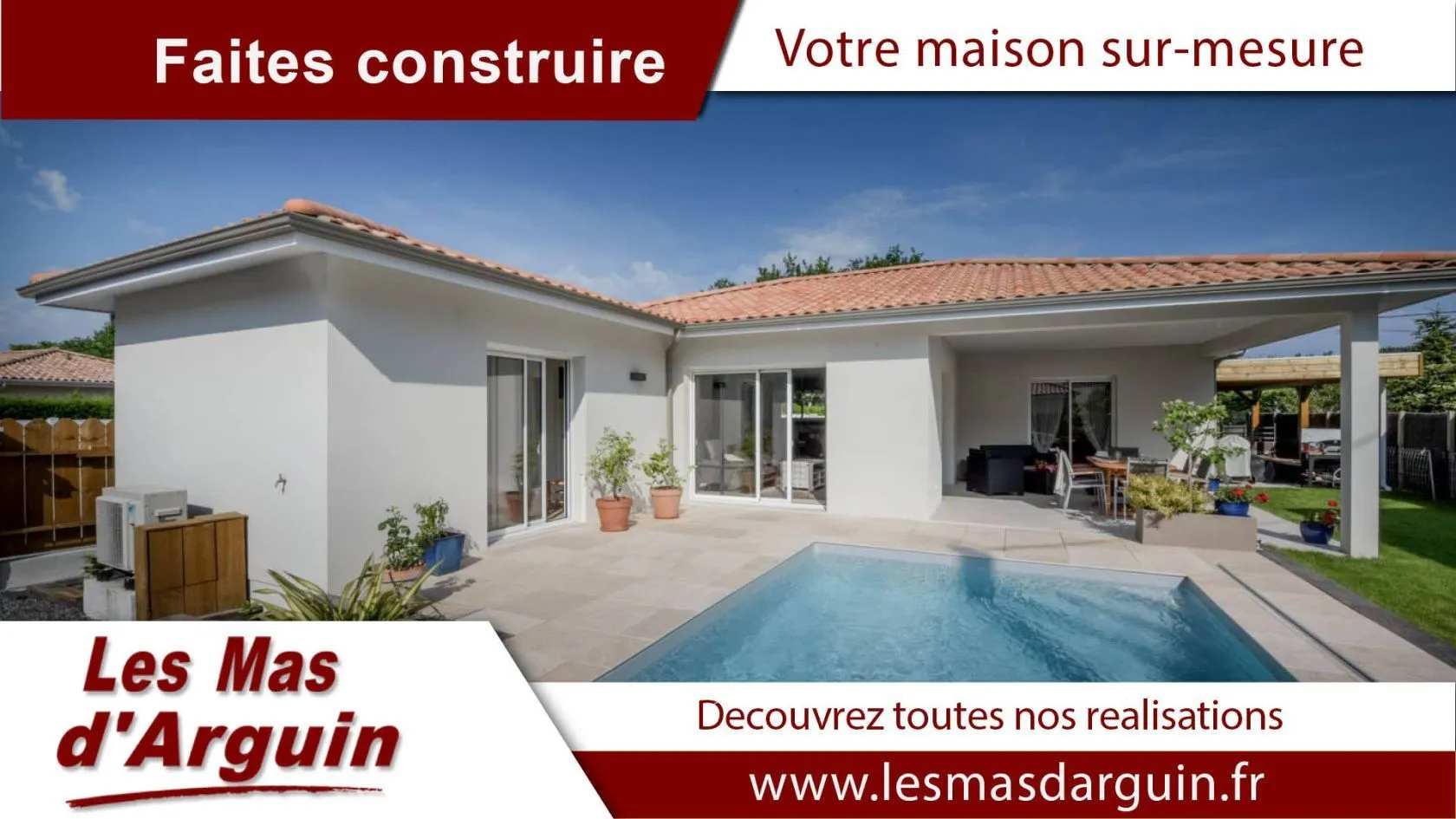 Maison neuve 130 m² à Léognan (33850)