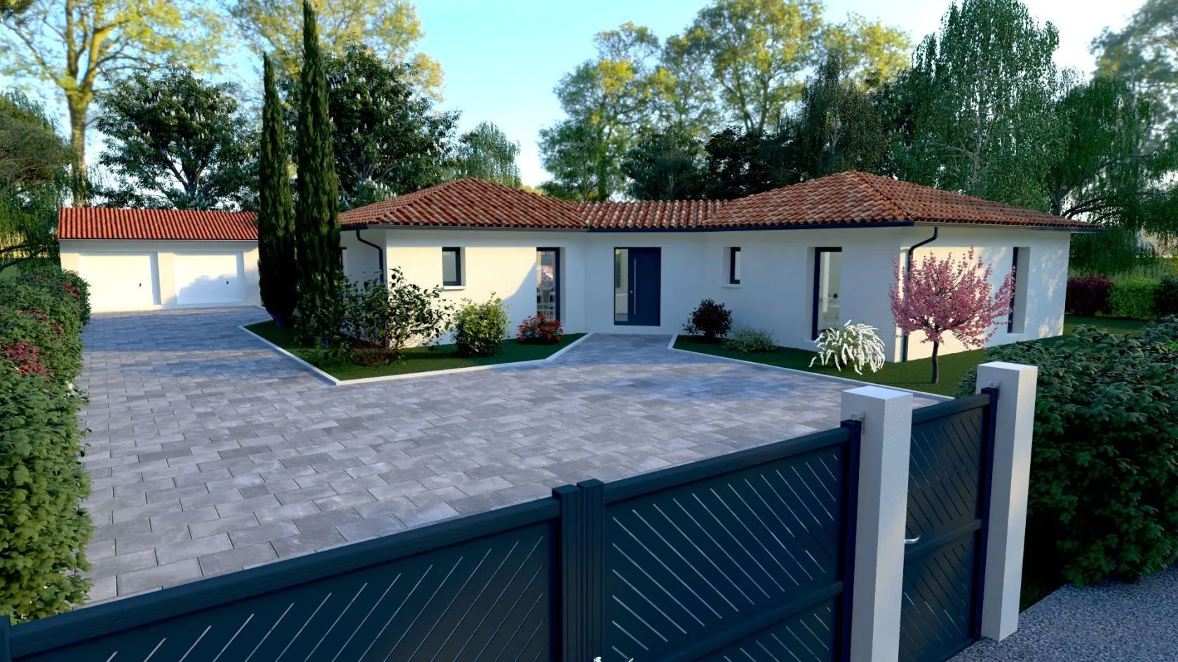 Maison neuve 106 m² à Pissos (40410)