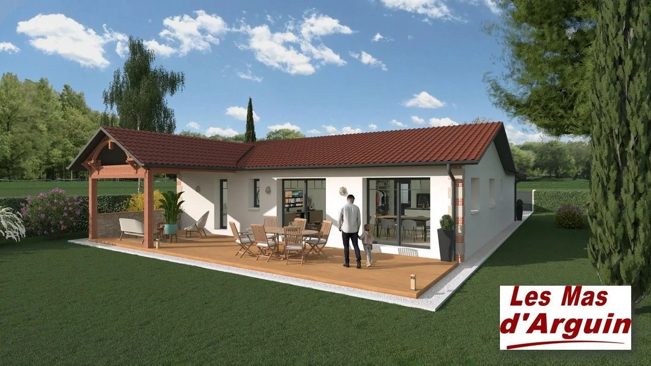Maison neuve 90 m² à Mios (33380)