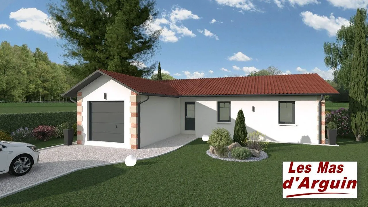 Maison neuve 90 m² à Mios (33380)