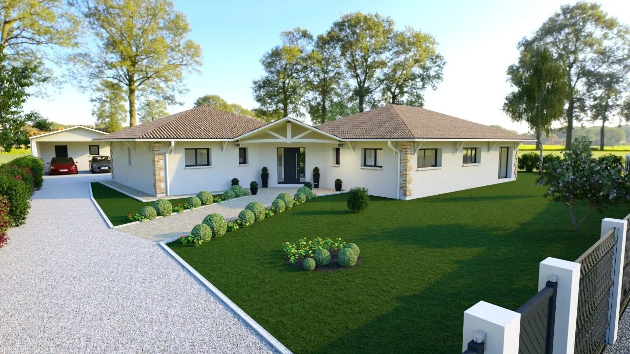 Maison neuve 140 m² à Biscarrosse (40600)