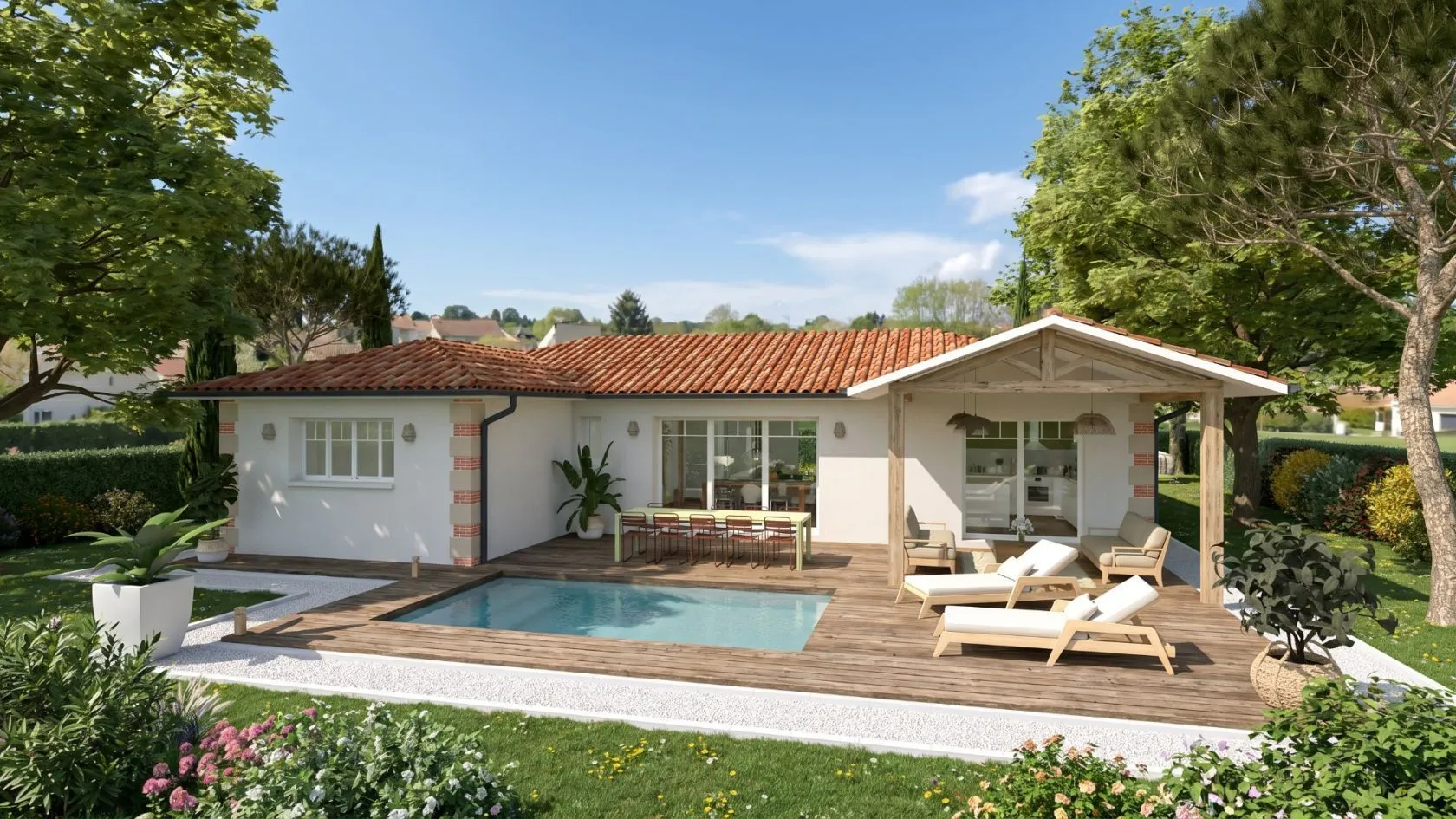 Maison neuve 113 m² à Gujan-Mestras (33470)