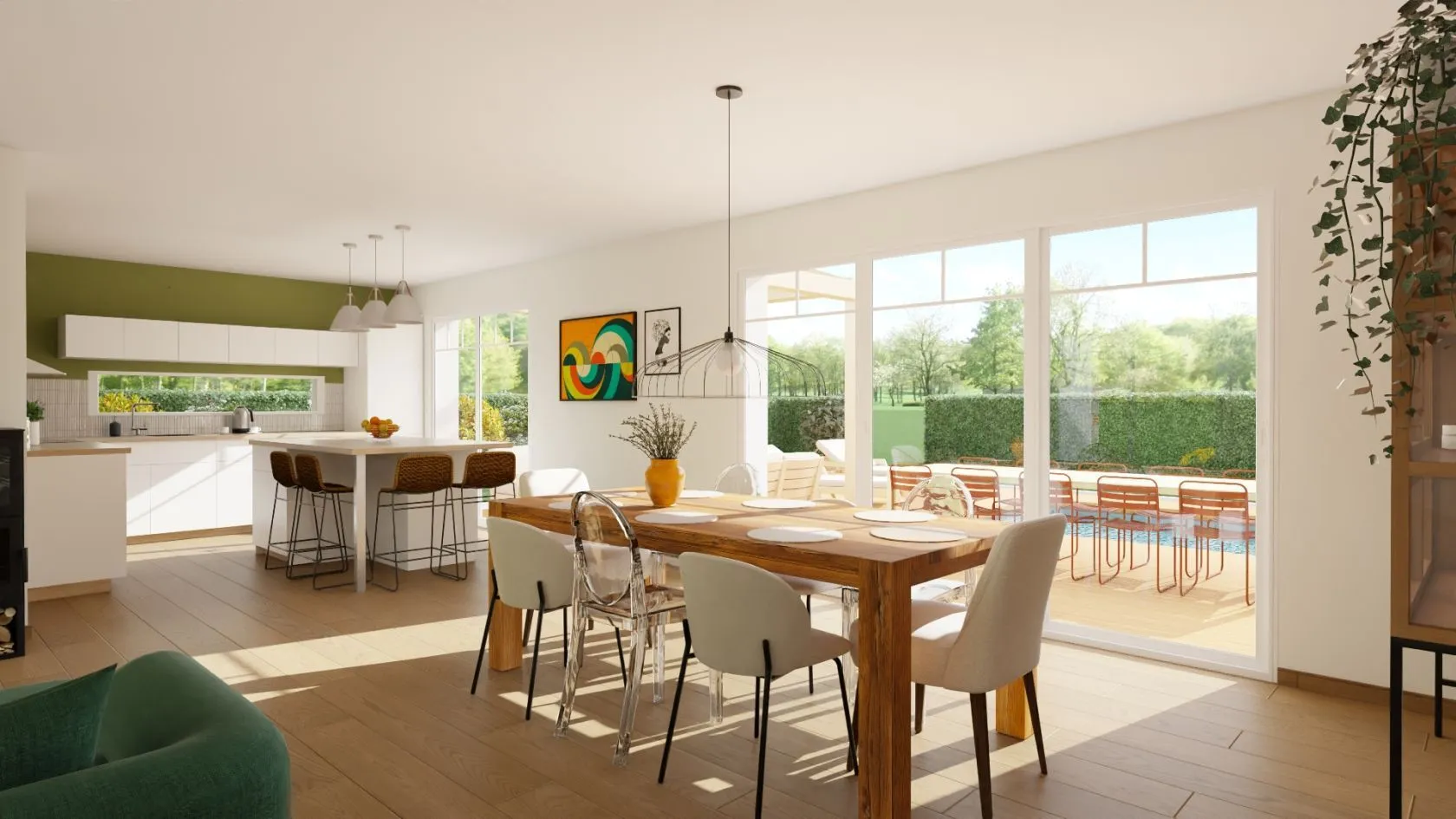 Maison neuve 113 m² à Gujan-Mestras (33470)