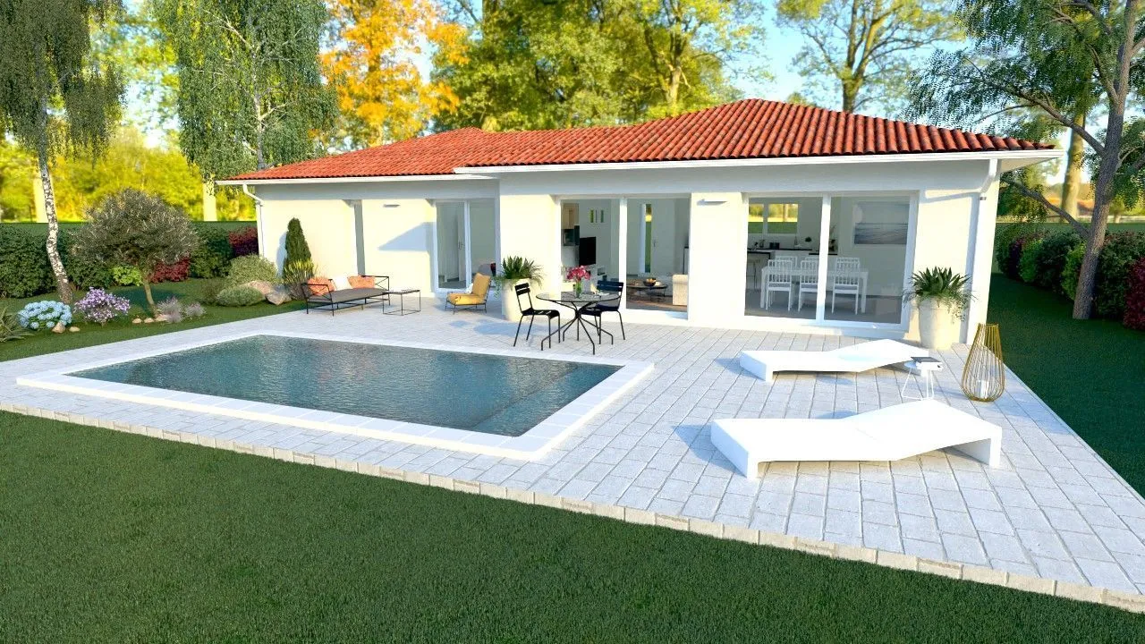 Maison neuve 118 m² au Barp (33114)