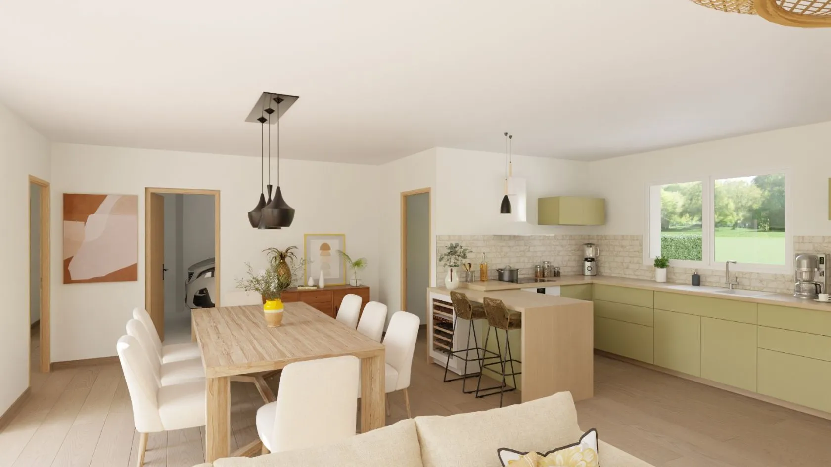 Maison neuve 108 m² à Belin-Béliet (33830)