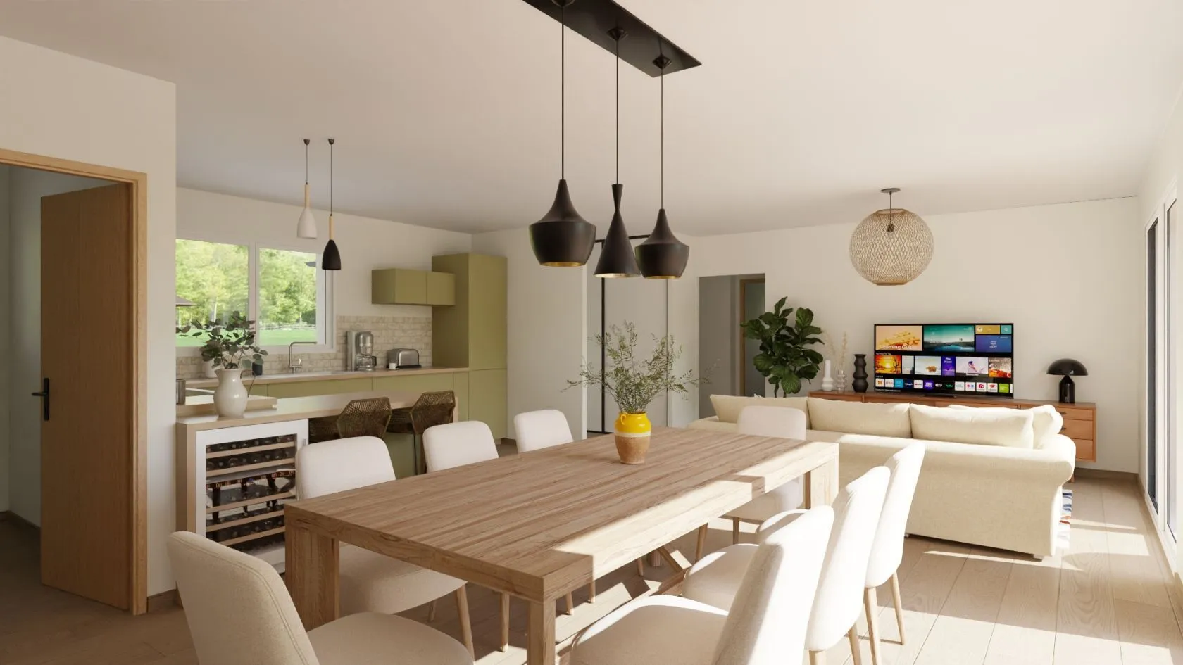 Maison neuve 108 m² à Belin-Béliet (33830)