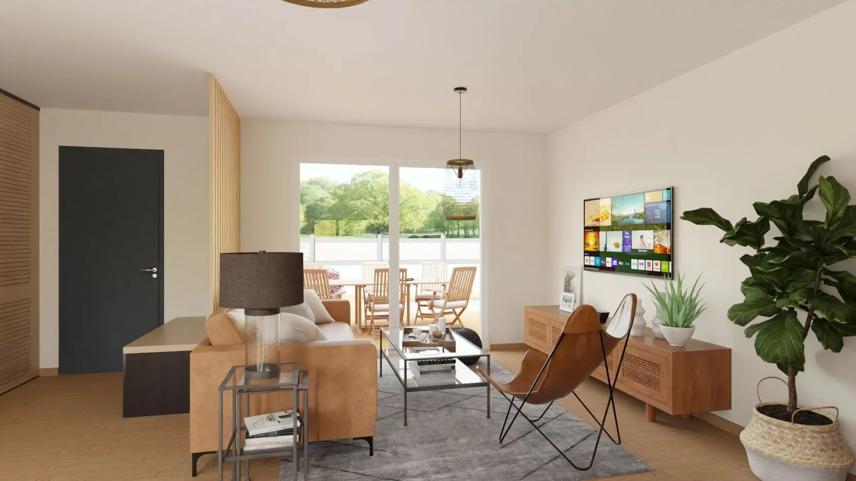 Maison neuve 90 m² à Gastes (40160)