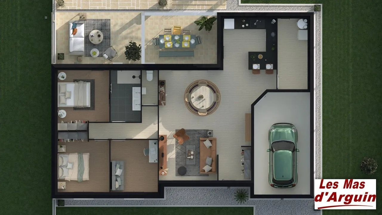 Maison neuve 98 m² à Biscarrosse (40600)