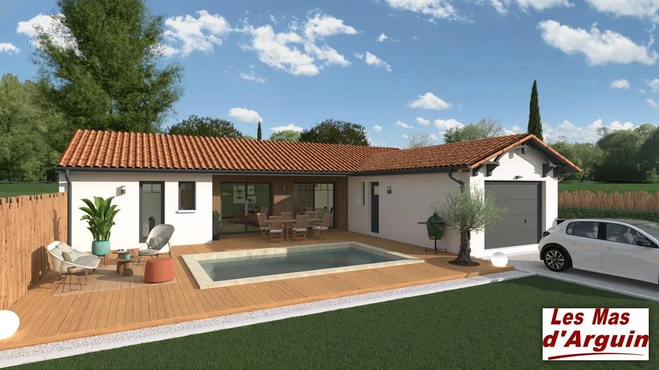 Maison neuve 129 m² à Biscarrosse (40600)